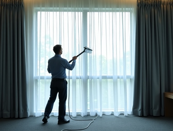 Wynnum West Commercial Curtain Cleaning