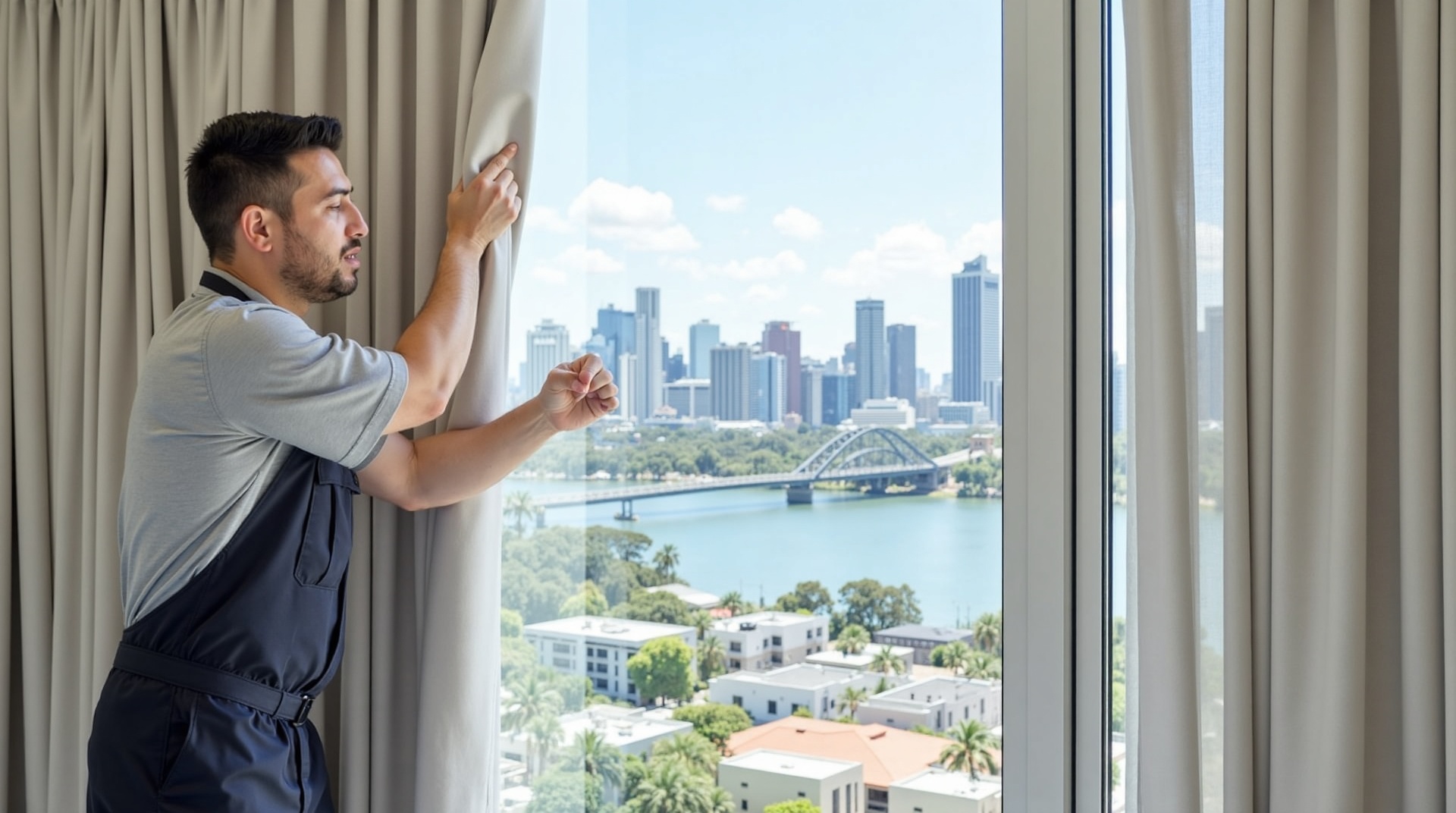 Wynnum West Curtain Cleaning Service